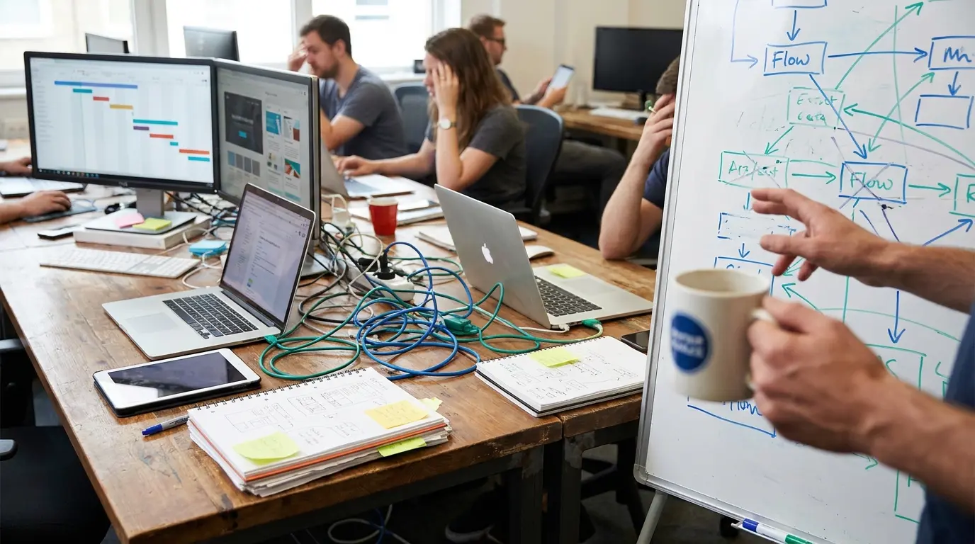 agency workflow for website projects